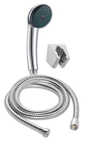Zoé zuhanyszett (gégecső + zuhanyfej + fali tartó)